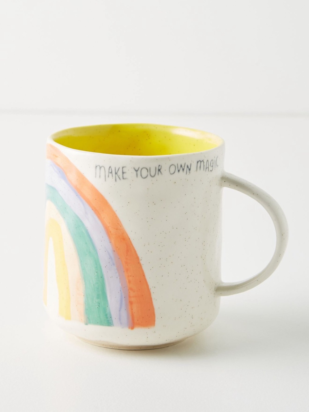 Anthropologie Positive Vibes “Make Your Own Magic” Collector Mug